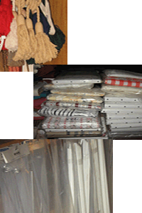 Bilder p&aring; utbudet av gardin/tillbeh&ouml;r.